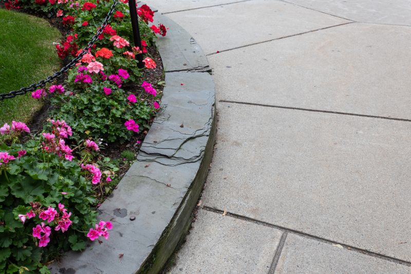 Stone Curbing Installation