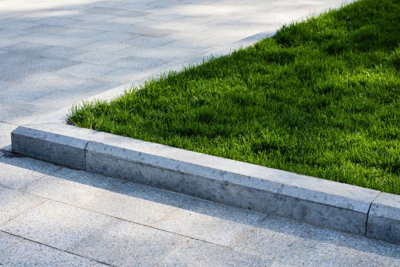 Products For Backyard Curbing Service in use